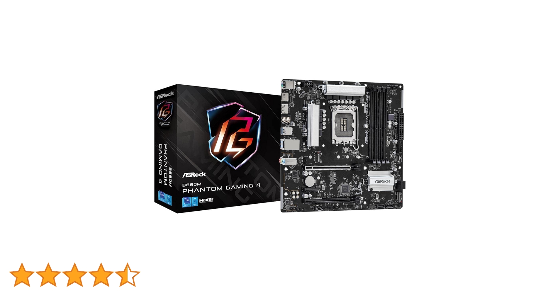 マザーボード Asrock B660M Phantom Gaming4 ASRock | B660M Phantom Gaming 4